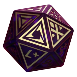 D20 Violet